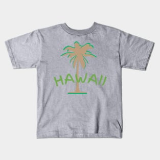 HAWAII coconut tree Kids T-Shirt